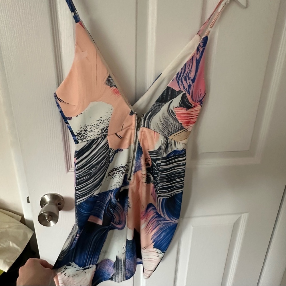 Multicolored Mini Dress - Picture 6 of 8